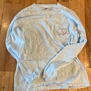 Ivory Ella baby blue king sleeve t shirt. size: Medium.